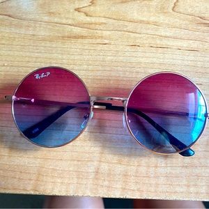 Ray Ban Polarized circle glasses